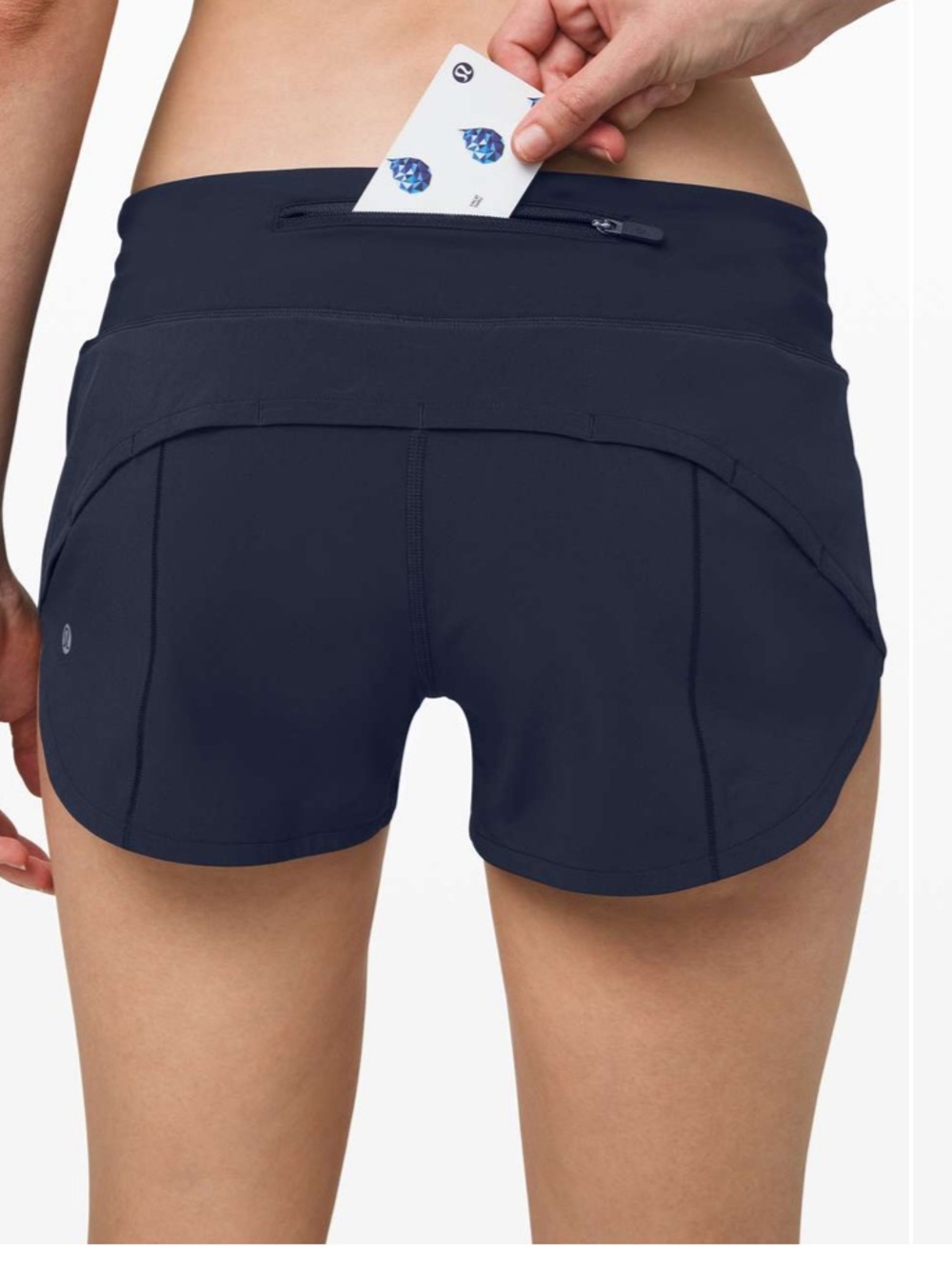 Lululemon Speed Up Short *2.5" True Navy Size 4 - Picture 4 of 11